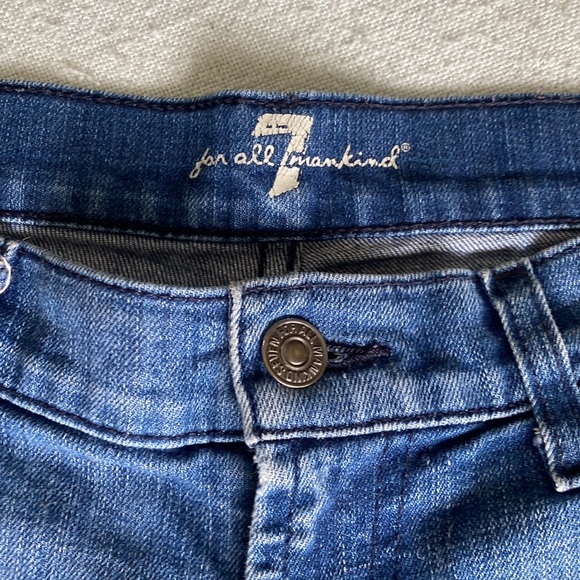 🌼 7 For all mankind shorts women’s size 27 - Picture 5 of 10